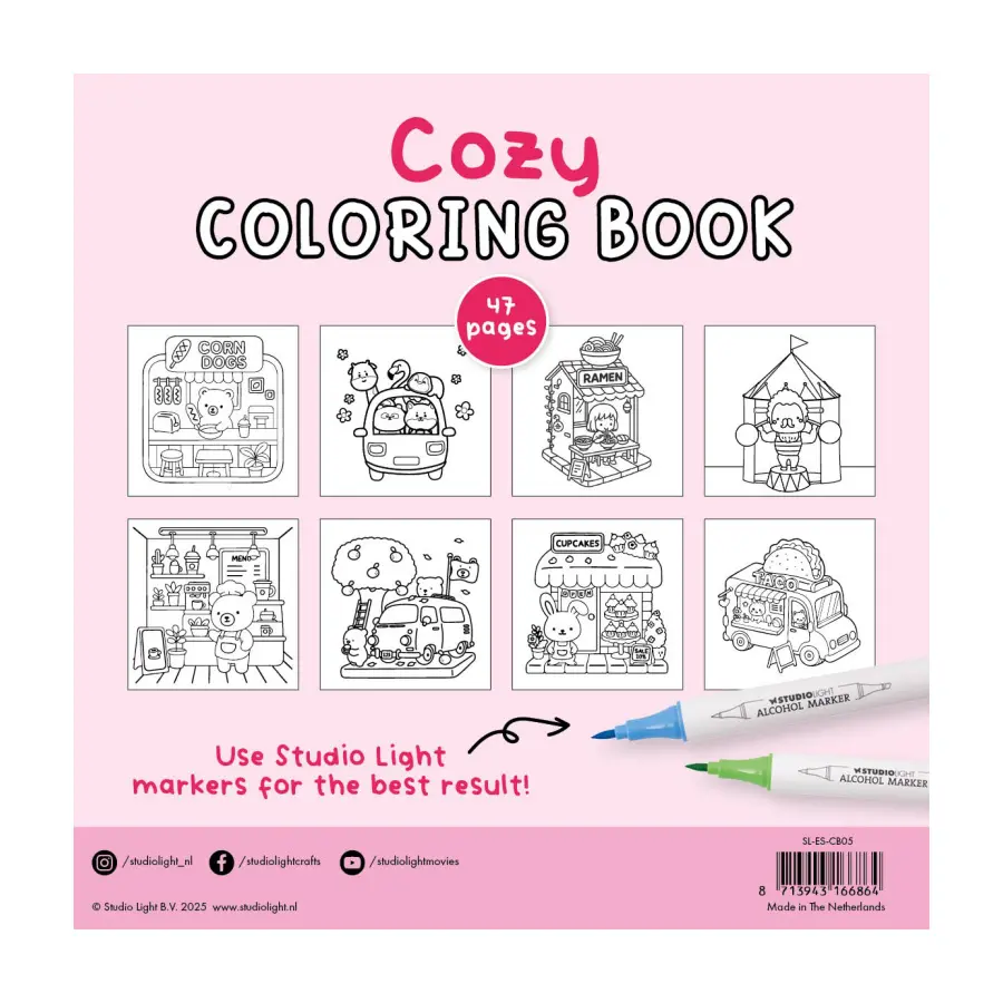 Kleurboek cozy 4 - Afbeelding 2