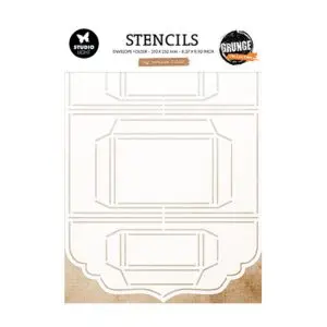 Stencil tag envelope