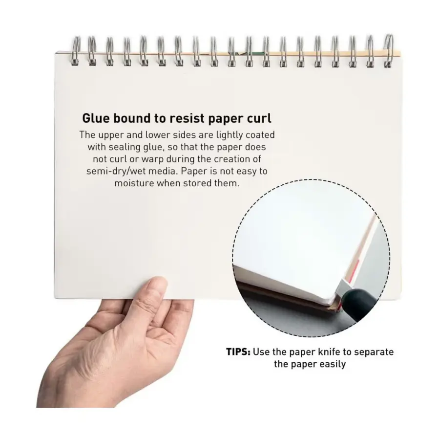 Gouache Pad Animal ringband - Afbeelding 5