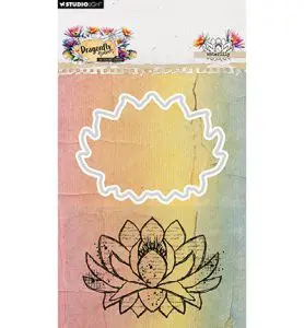Stansmal & stempel Waterlelie Dragonfly Dreams