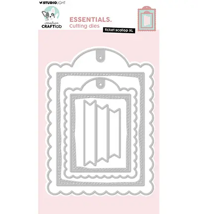 Stansmal Ticket scallop XL