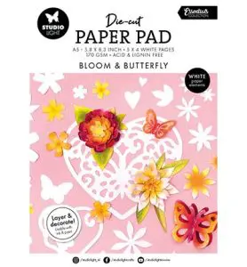 Stansblok bloom & butterfly