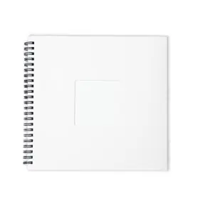 Passe-partout journal beige 20.3×20.3 cm