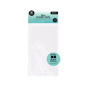Foam tape blokjes zwart 3×3 mm