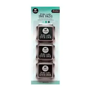 Water-reactive ink pads mints