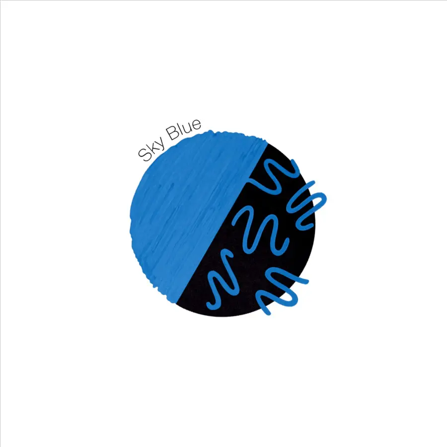 Acrea marker sky blue - Afbeelding 2