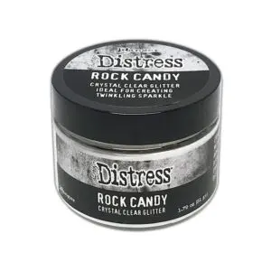 Distress rock candy crystal glitter clear