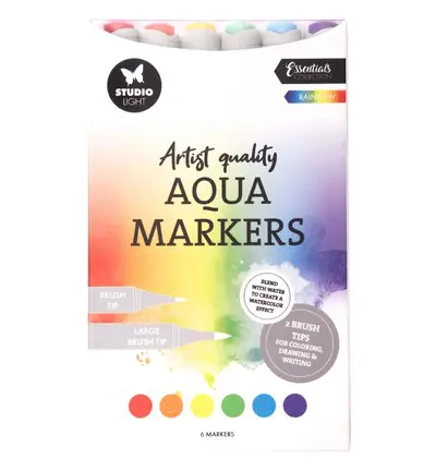 Aqua Markers Rainbow