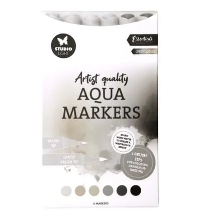 Aqua Markers Greytones