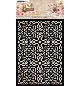 Stencil baroque Teddy’s Tea Time