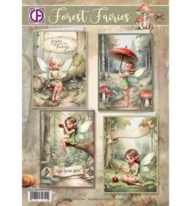 Kaartenpakket Forest Fairies