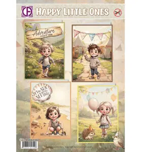 Kaartenpakket Happy Little Ones