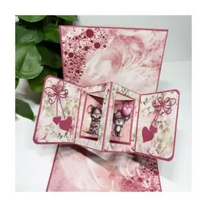 Leerzame les Pop up twist card