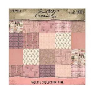 Designpapier palette pink 20 x 20 cm
