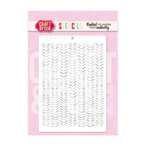 Stencil chevron