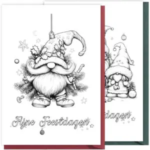 kleurkaartenset kerst