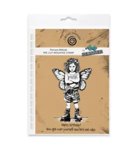 Andy Skinner rubberen stempel Princess Attitude