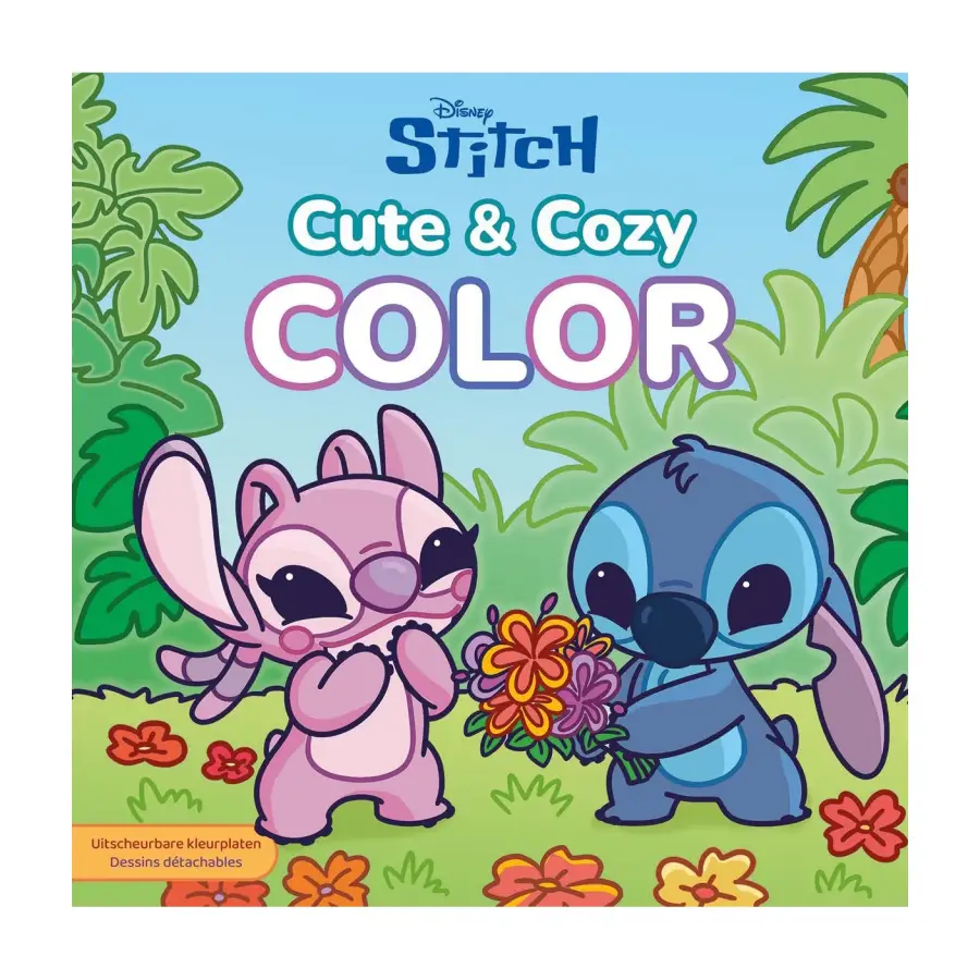 Kleurboek Stitch Cute & Cozy color