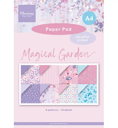 Designpapier magical garden