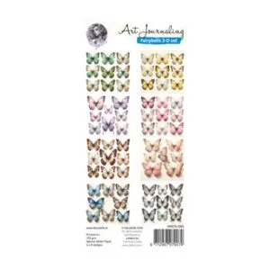 Fairybells 3d set Kleurijke vlinders
