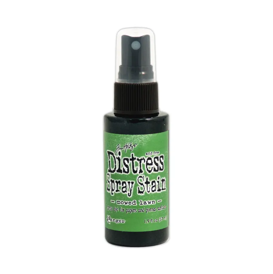 Distress Spray Stain Mowed Lawn
