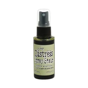 Distress Spray Stain Shabby Shutters