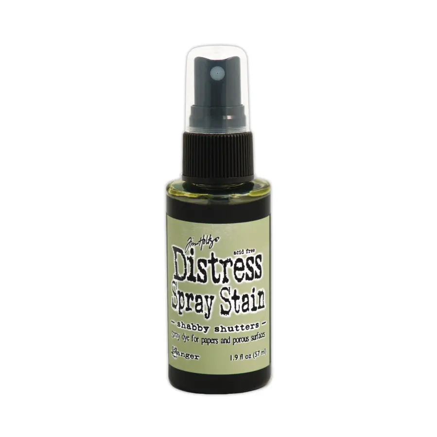 Distress Spray Stain Shabby Shutters