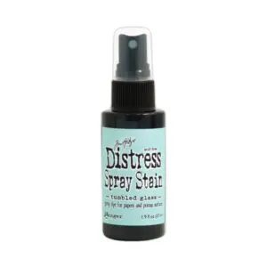Distress Spray Stain Tumbled Glass
