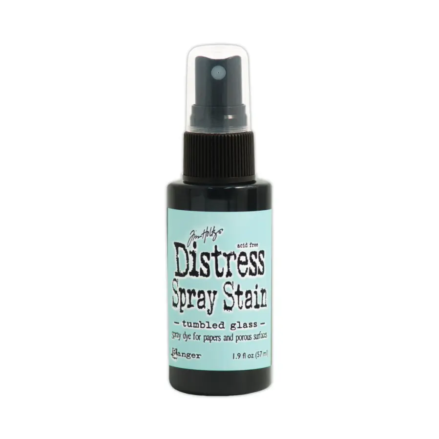 Distress Spray Stain Tumbled Glass