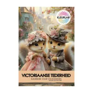 Kleurboek victoriaanse tederheid