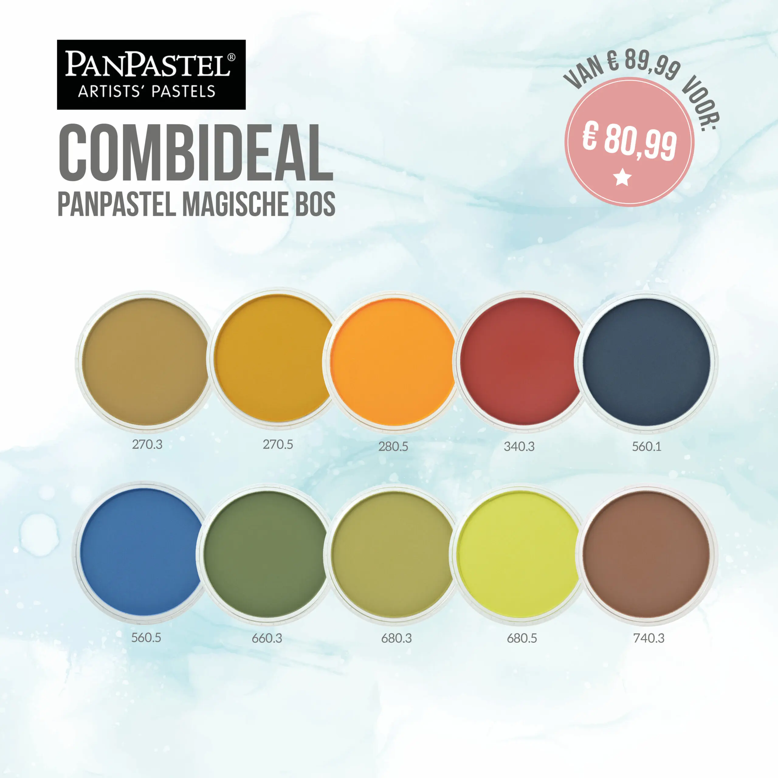 Combideal PanPastel magische bos