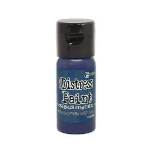 Distress Paint chipped sapphire