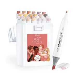 Kaala alcoholmarkers skintones 24 st.