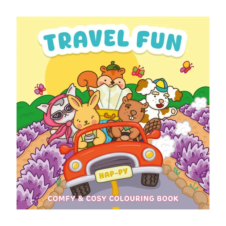 Kleurboek travel fun