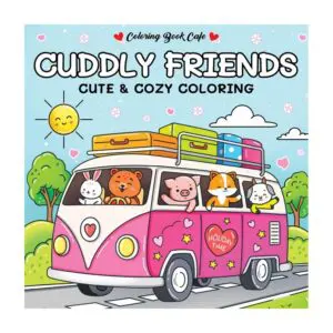 Kleurboek cuddly friends