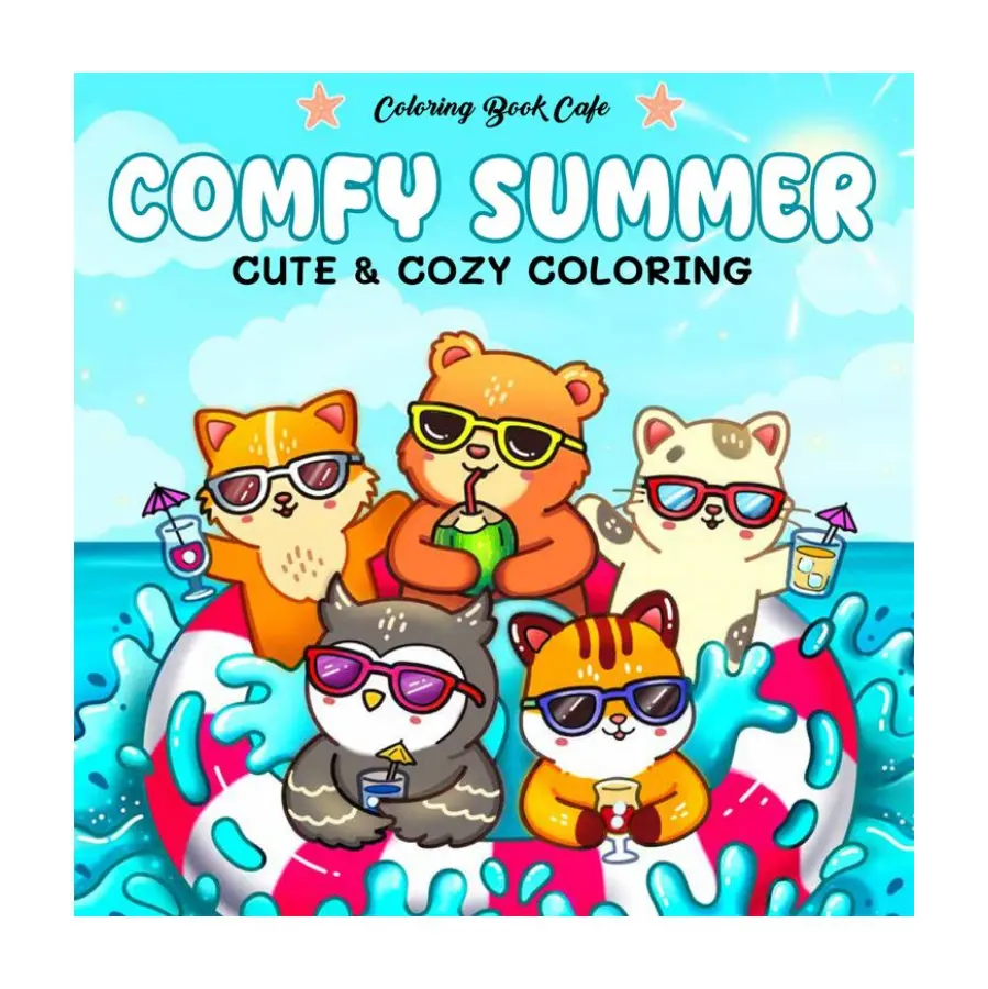 Kleurboek comfy summer