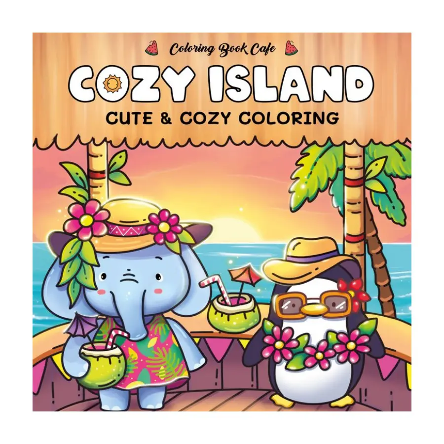 Kleurboek cozy island