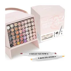 Alcoholmarkers 48 st. skintones