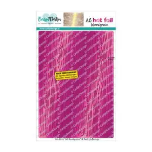 Stansmal hotfoil woodgrain