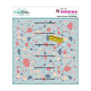 Stencil terrazzo