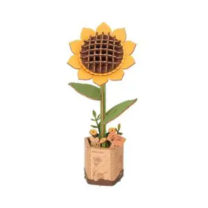 3d puzzel zonnebloem