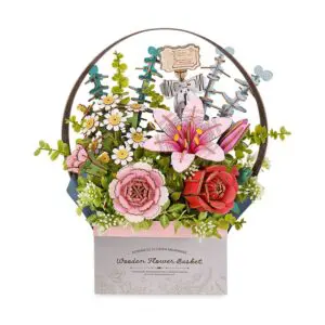 3d puzzel bloemenmand