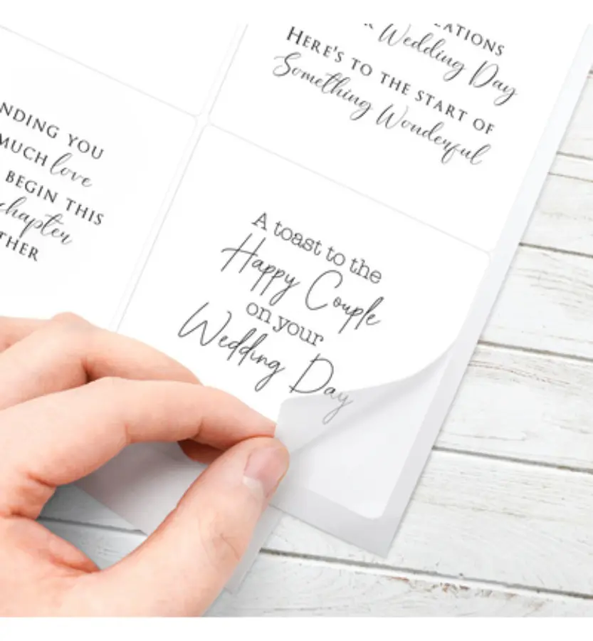 Rub-ons wedding & wishes - Afbeelding 2