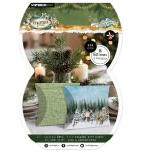 SStansblok pillowbox Christmas Forest