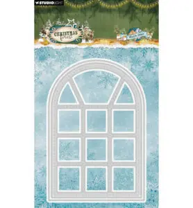Stansmal window Christmas Forest