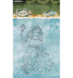 Stempel xmas girl Christmas Forest