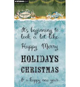 Stempel sentiments Christmas Forest