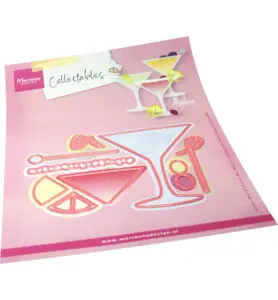 Stansmal martini glas