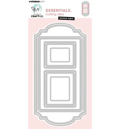 stansmal slimline label