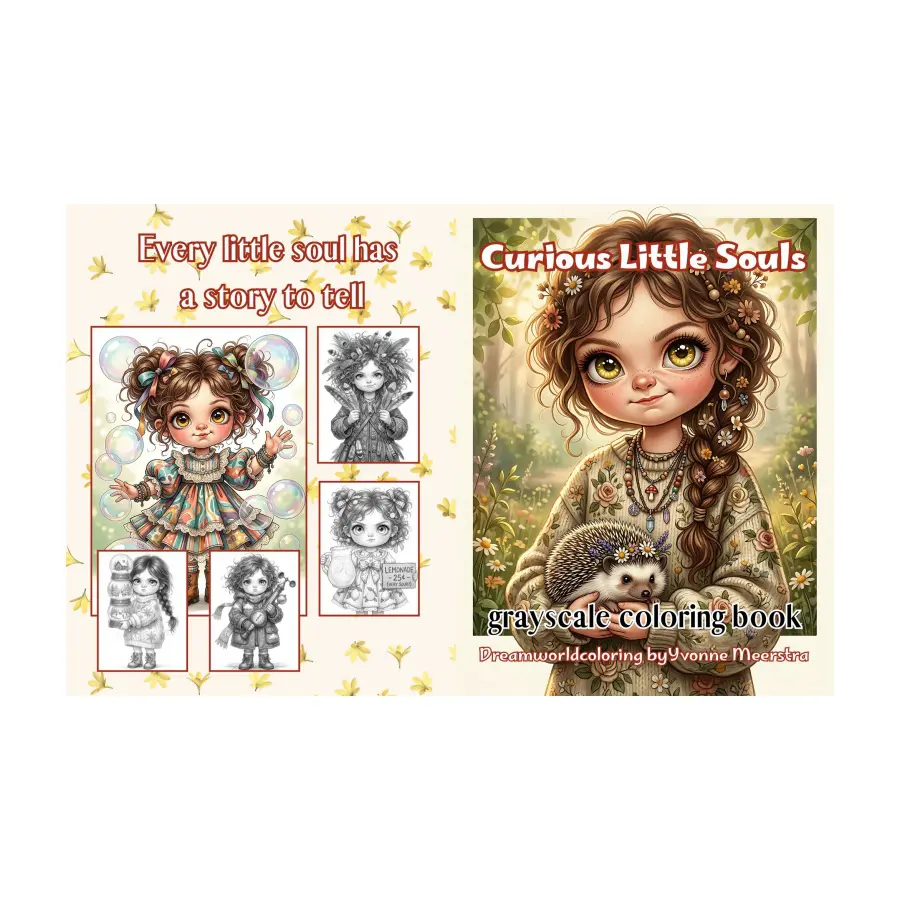 Ohuhu potloden met Natalie Curious Little Souls - Afbeelding 2